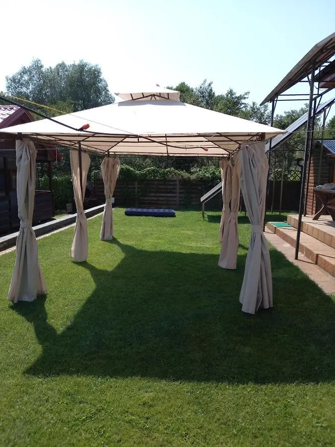 Camping Domki Letniskowe Варшава Деревянный коттедж