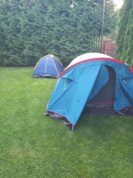 Деревянный коттедж Camping Domki Letniskowe Варшава Польша